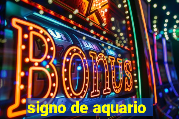 signo de aquario